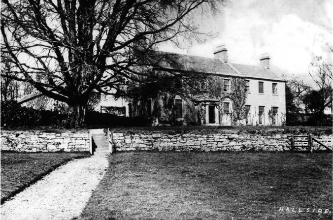 Hallside House - built in 1790 with extentions in 1840 - Photographed by Thomas Annan 1870